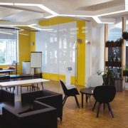 Solar LED skylighting in the living area