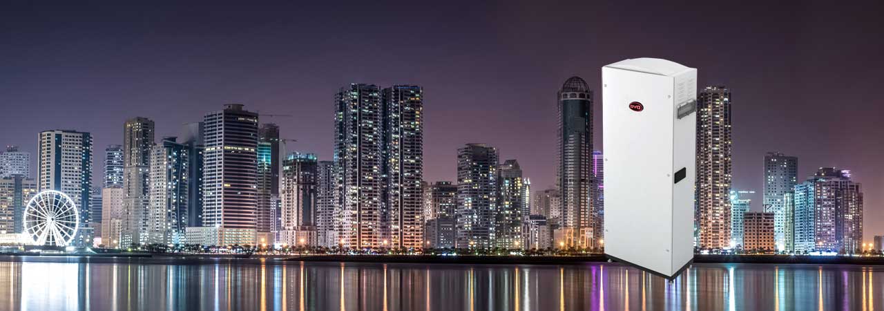 Distant view of tall building - BYD Lighting