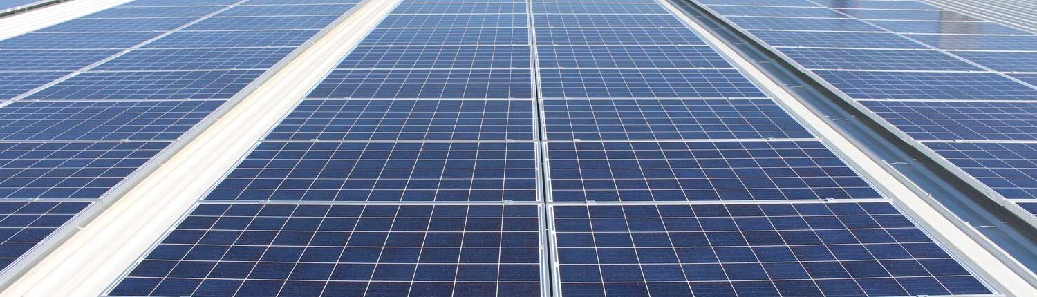 3 installed photovoltaic panels