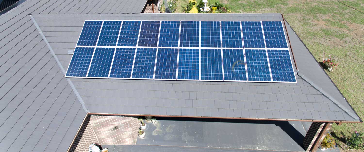 Solar panel grids