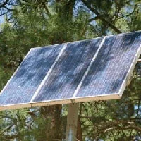 Check-for-shades Solar panel covered by shaded