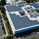 Commercial Solar Installation display