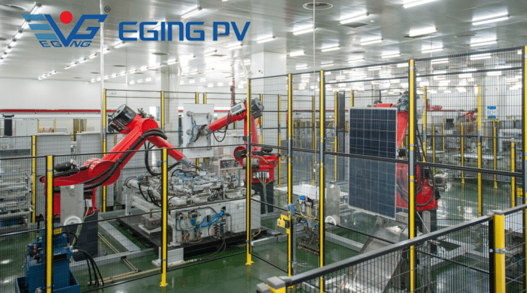 Eging solar panels