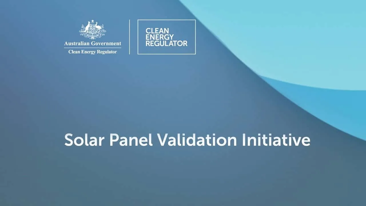 Solar panel validation initiative by CER