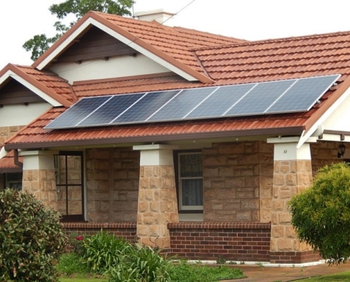 solar roof structure