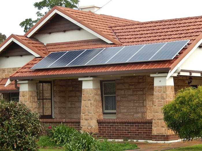 solar roof structure